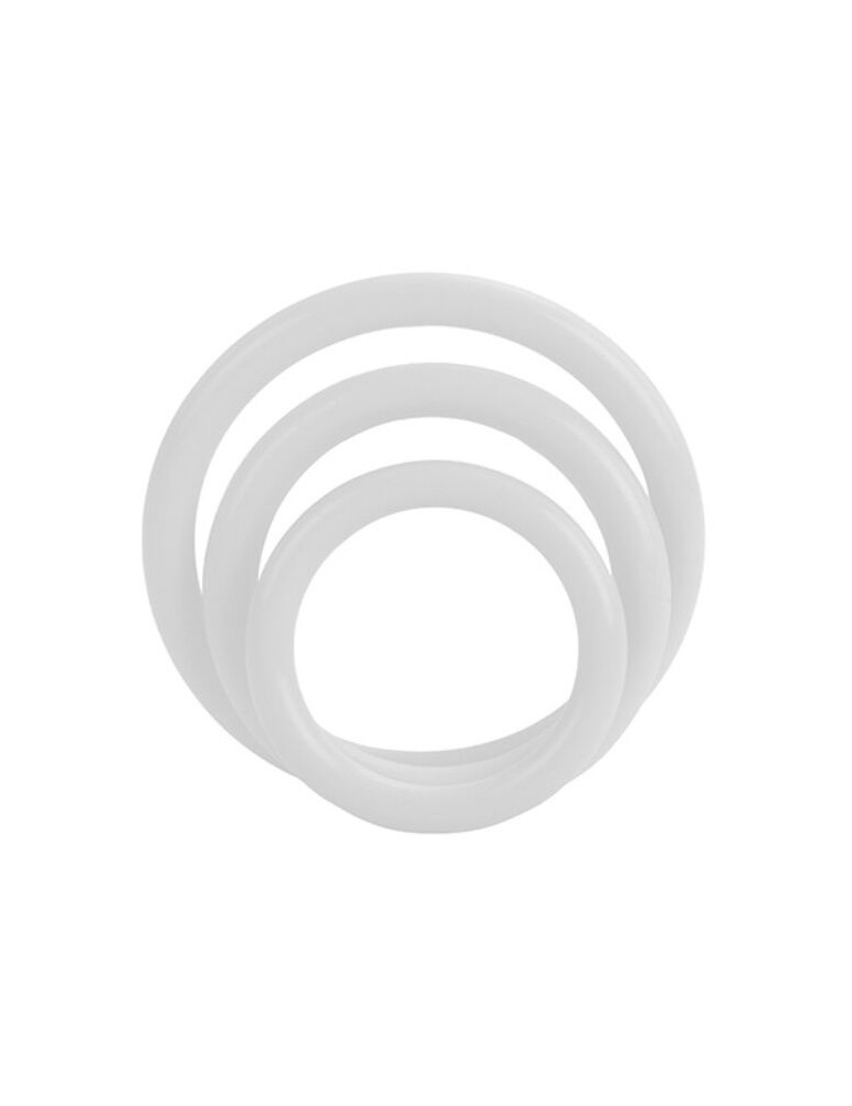 calex serti de trois anneaux qui brillent dans le noir