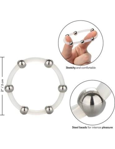 anneau en silicone calex avec perles en acier taille xl_4