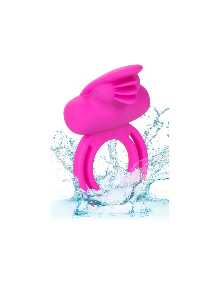 calex dual clit flicker enhancer double anneau vibrant en silicone rose_4