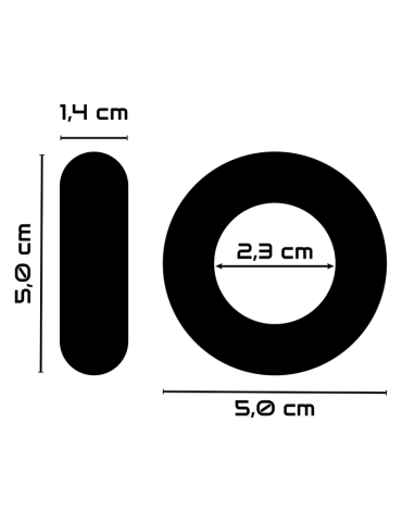 anneau pénien super flexible et résistant 5cm pr03 clair_7