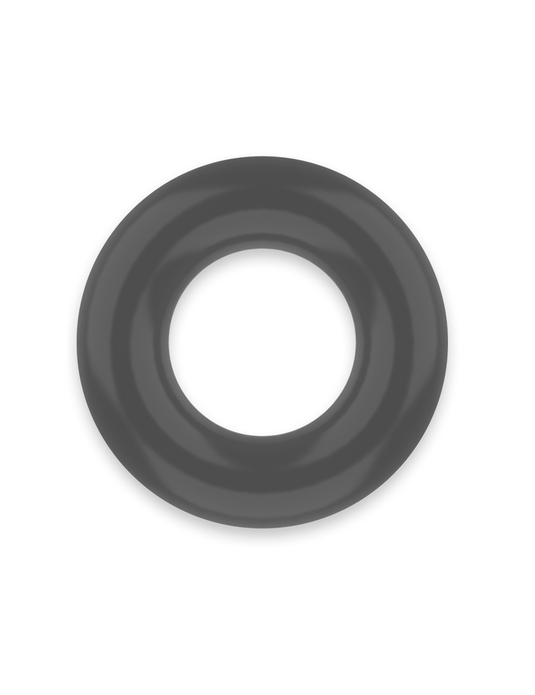 powering anneau pénien super flexible et résistant 3.8cm pr04 noir