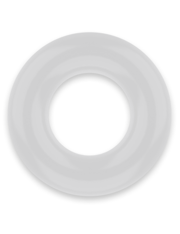 anneau pénien super flexible et résistant de 3,8 cm pr04 clair