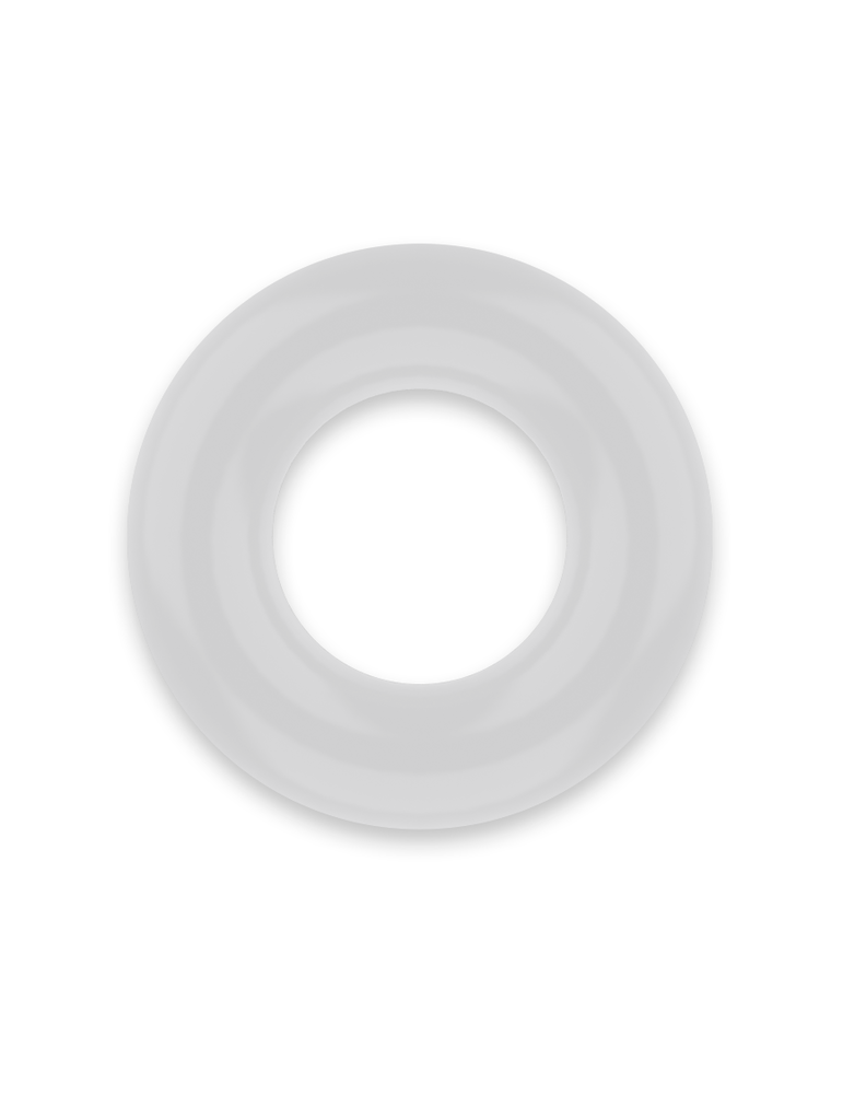 anneau pénien super flexible et résistant de 3,8 cm pr04 clair