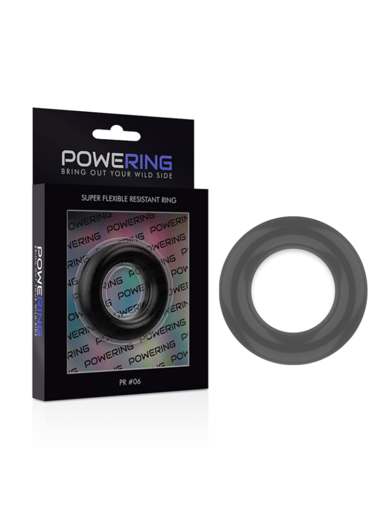 powering cockring super flexible et résistant 5.5cm pr06 noir_2