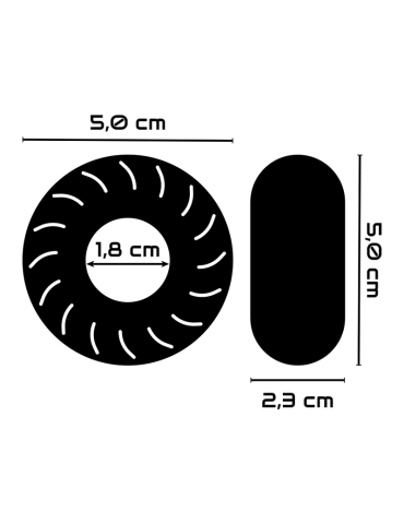 powering anneau pénien super flexible et résistant 5cm pr08 noir_6