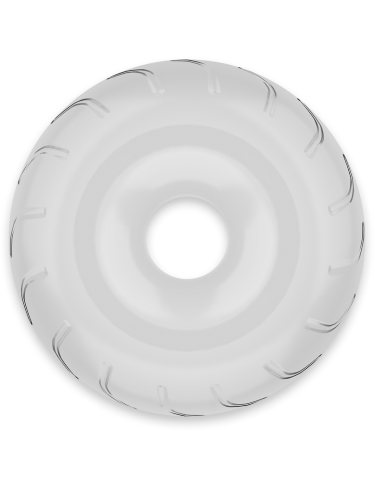 anneau pénien super flexible et résistant 5cm pr08 clair