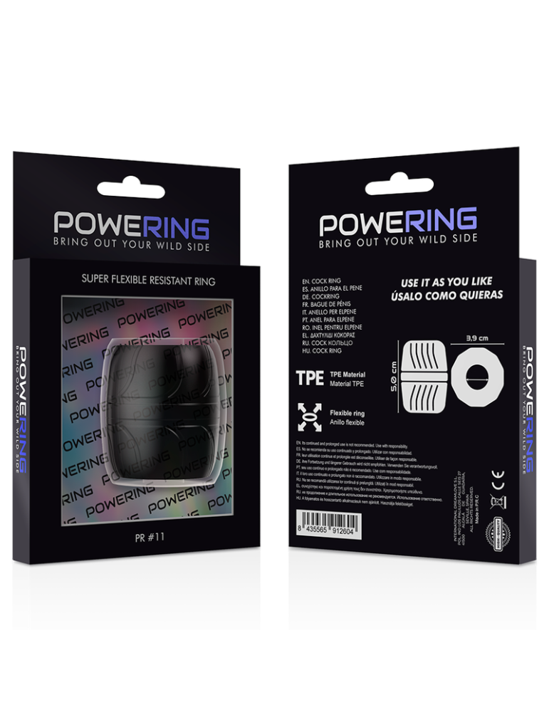 powering anneau pénien super flexible et résistant 5cm pr11 noir_6