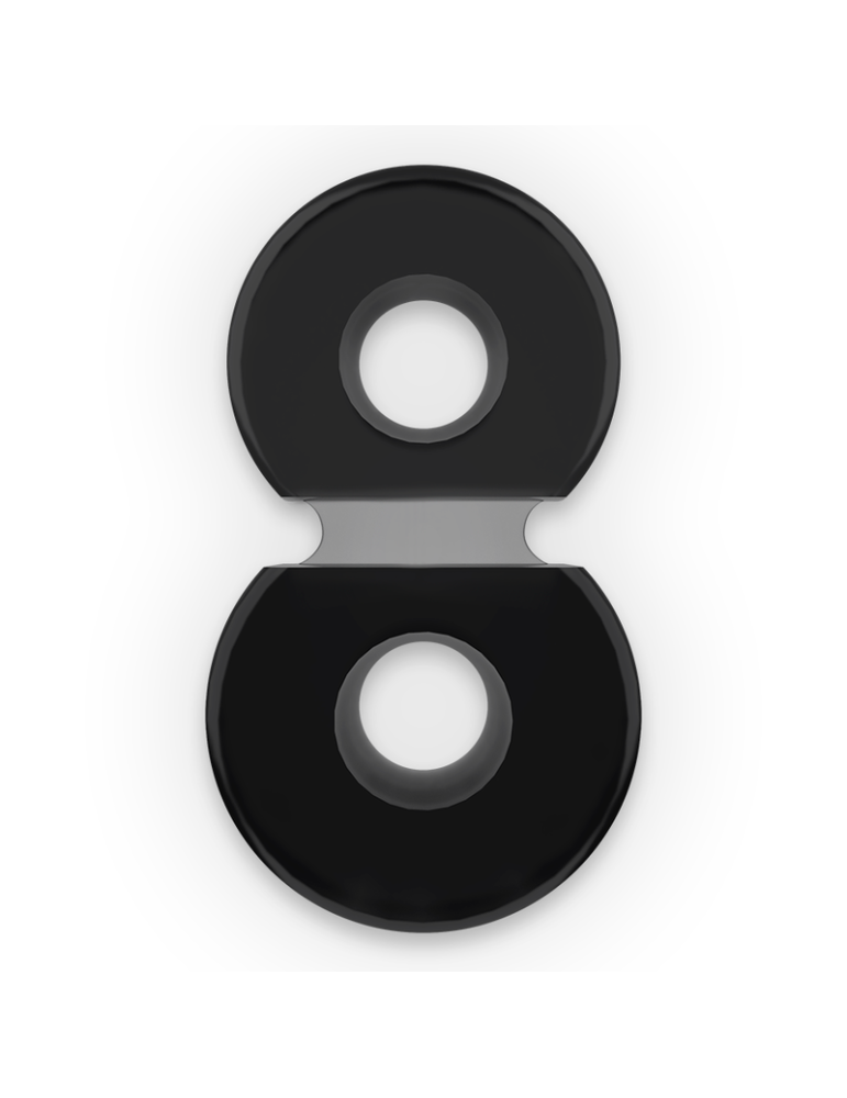 powering double cockring super flexible et résistant pr12 noir_2