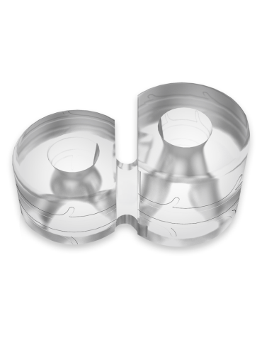 alimentant le double cockring super flexible et résistant pr12 clair_5