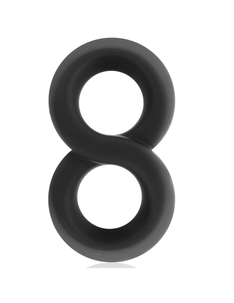 powering super flexible et résistant anneau de coq et de testicule pr12 noir