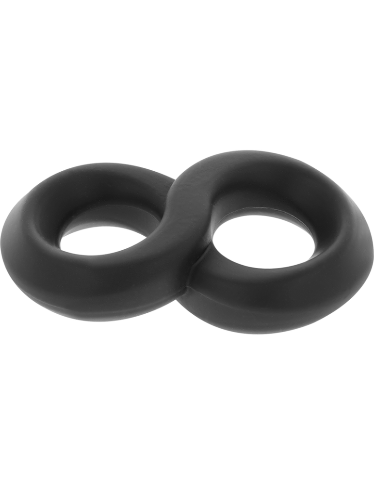 powering super flexible et résistant anneau de coq et de testicule pr12 noir_4