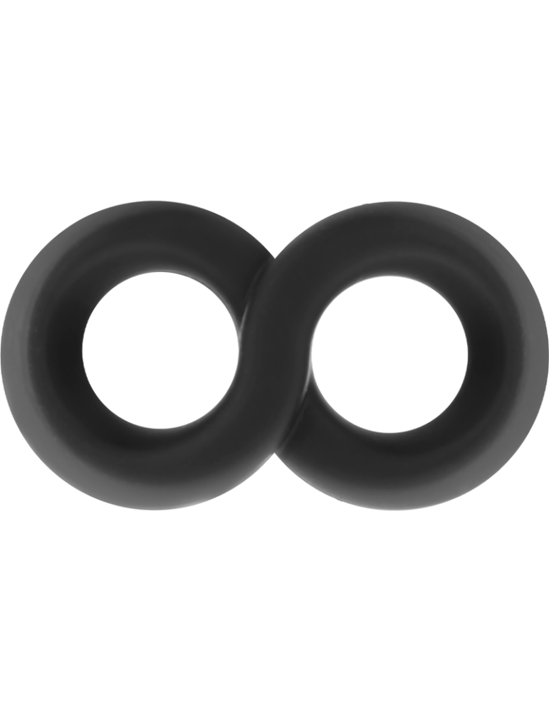 powering super flexible et résistant anneau de coq et de testicule pr12 noir_5