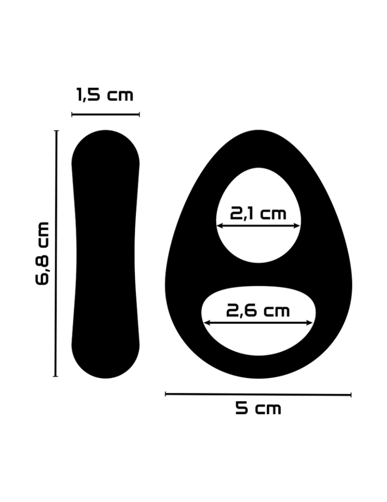anneau de testicule et pénis super flexible et résistant pr13 noir_6