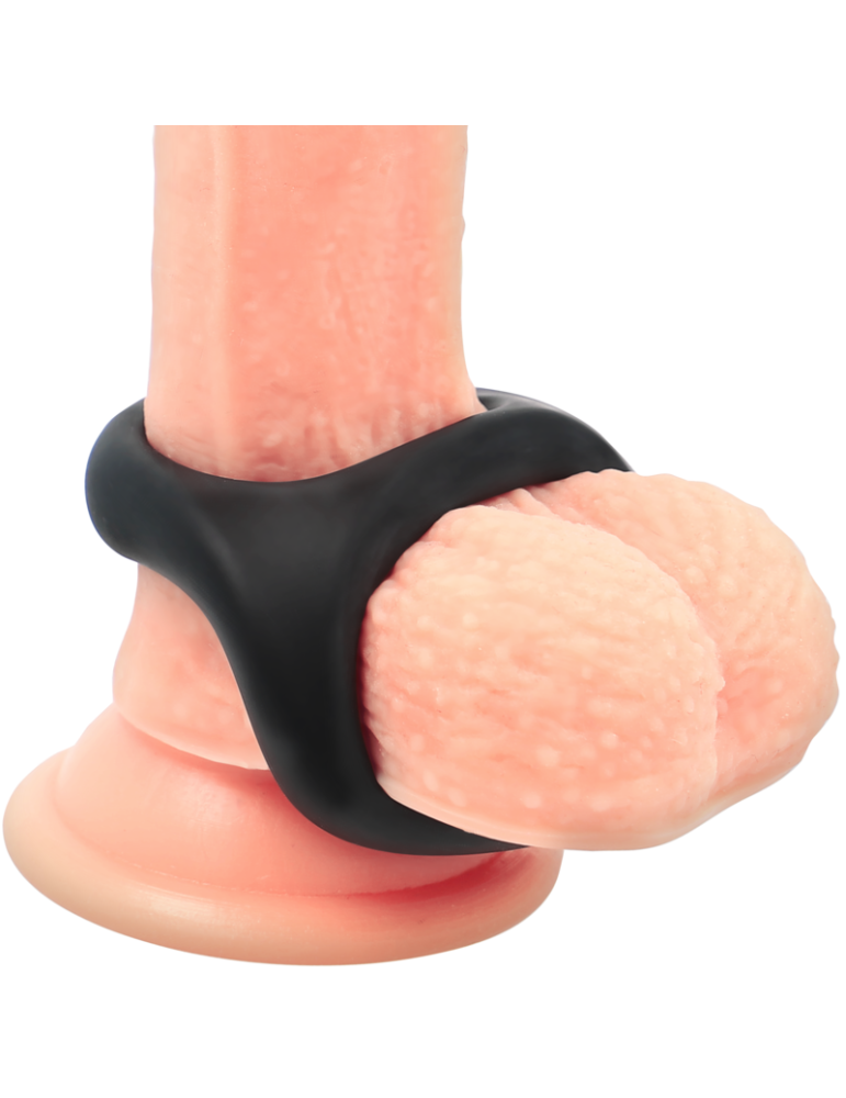 anneau de testicule et pénis super flexible et résistant pr13 noir_8