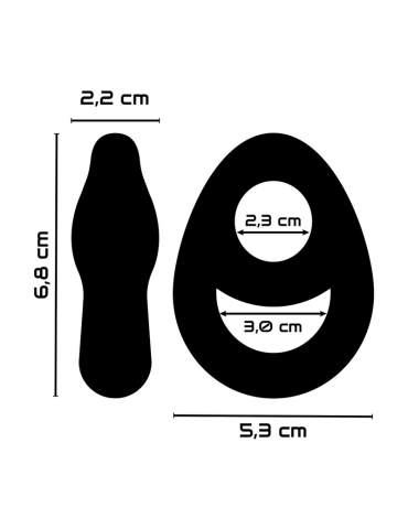 anneau de testicule et pénis super flexible et résistant pr14 noir_6