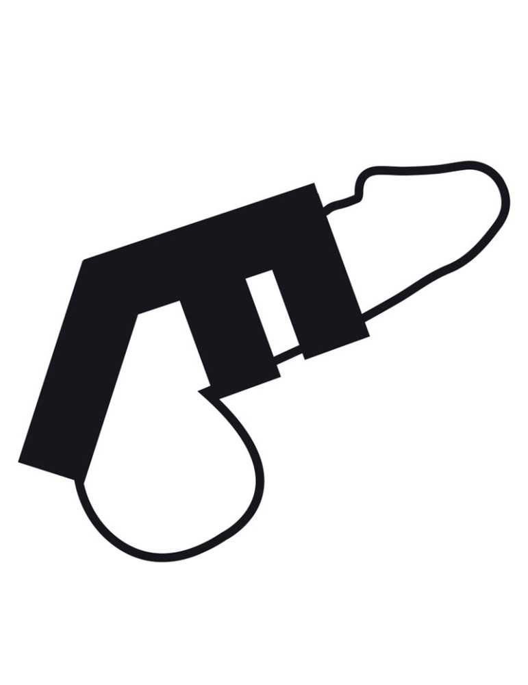 pénis et testicules à double anneau noir en cuir réglable_3