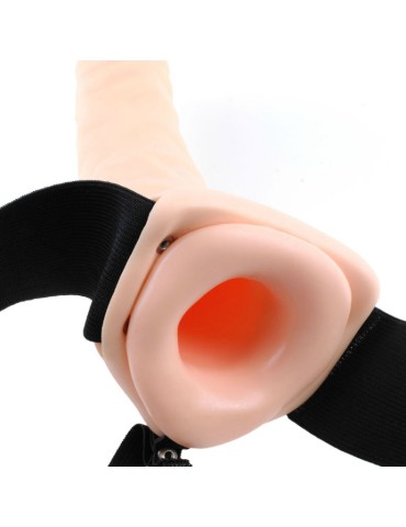 harnais vibromasseur creux fétiche fantasy 19 cm naturel_4