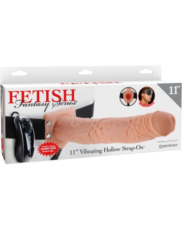 harnais vibrant fétiche fantasy series 11 "avec testicules creux homme 27,9 cm naturel_3