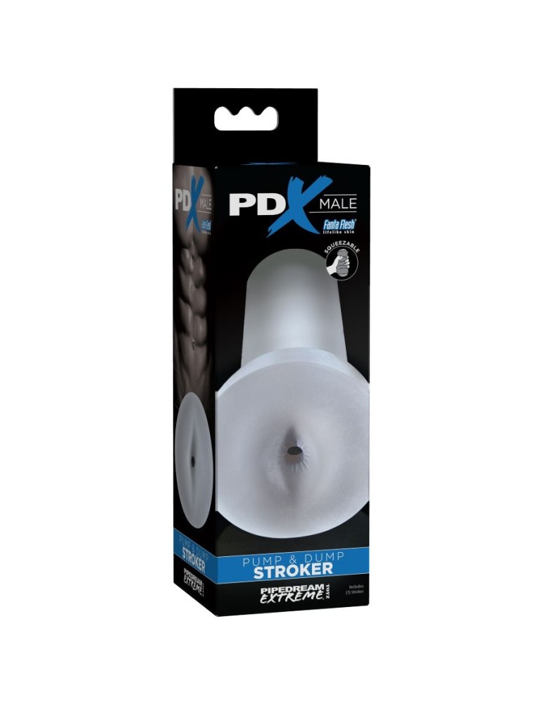 masturbateur pdx male pump and dump stroker - transparent_2