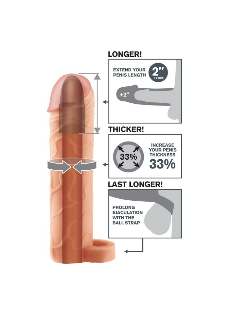 pénis à 2 extensions parfaites avec sangle_2