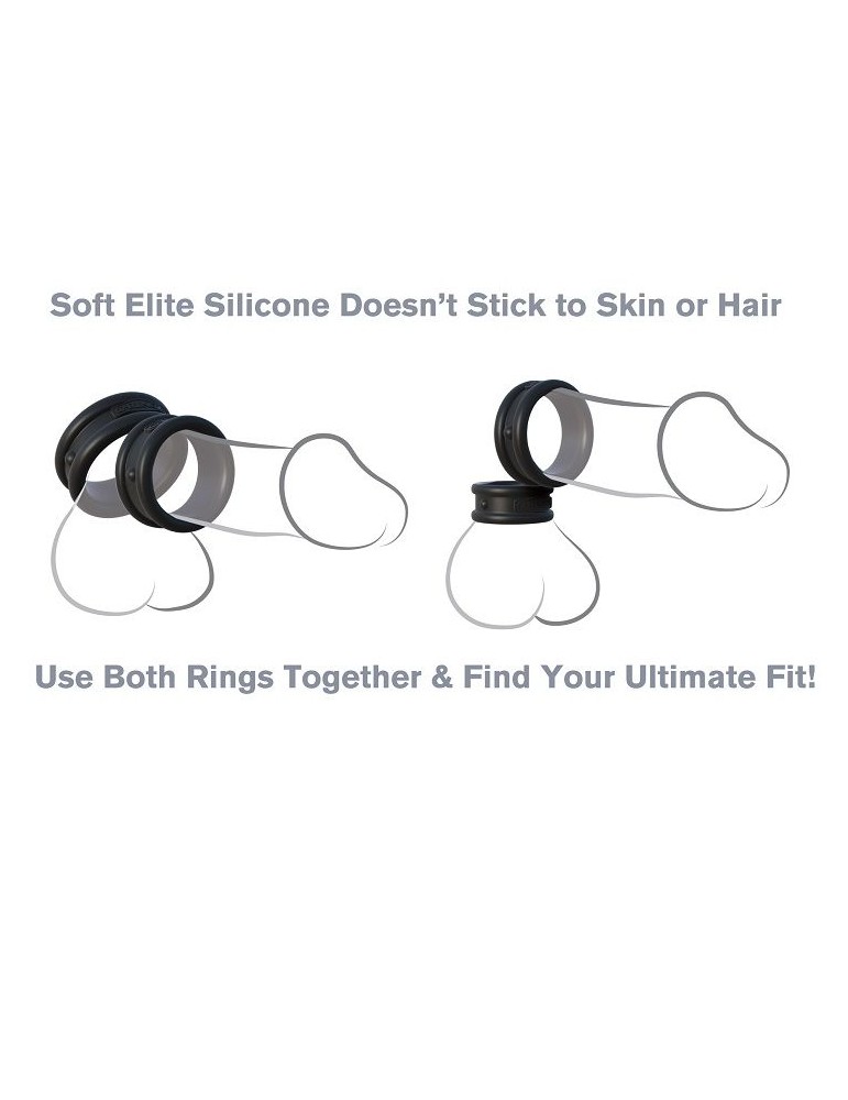 anneaux en silicone fantaisie c-ringz max widht