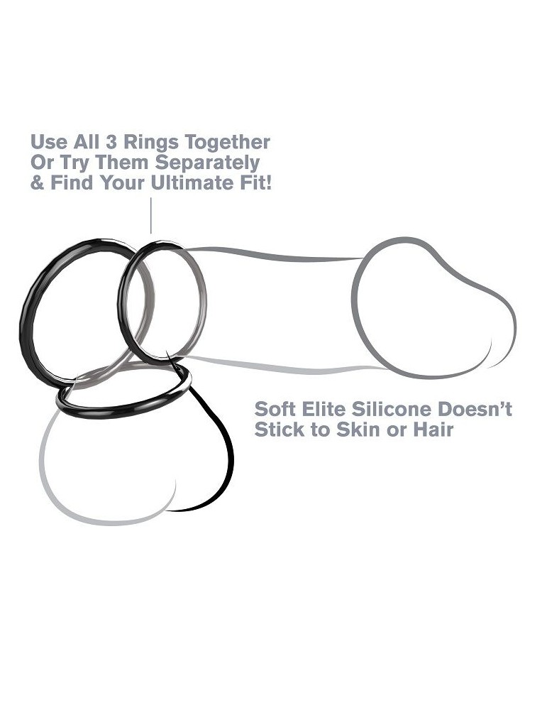 fantasy c-ringz set anneaux en silicone endurance