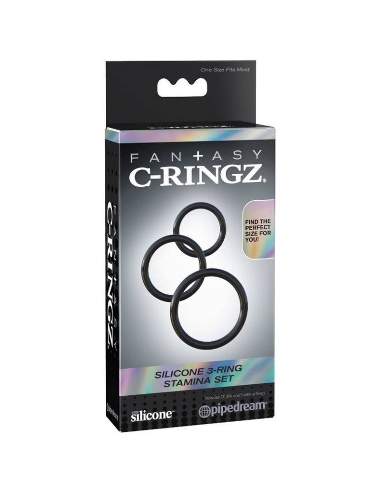 fantasy c-ringz set anneaux en silicone endurance_3