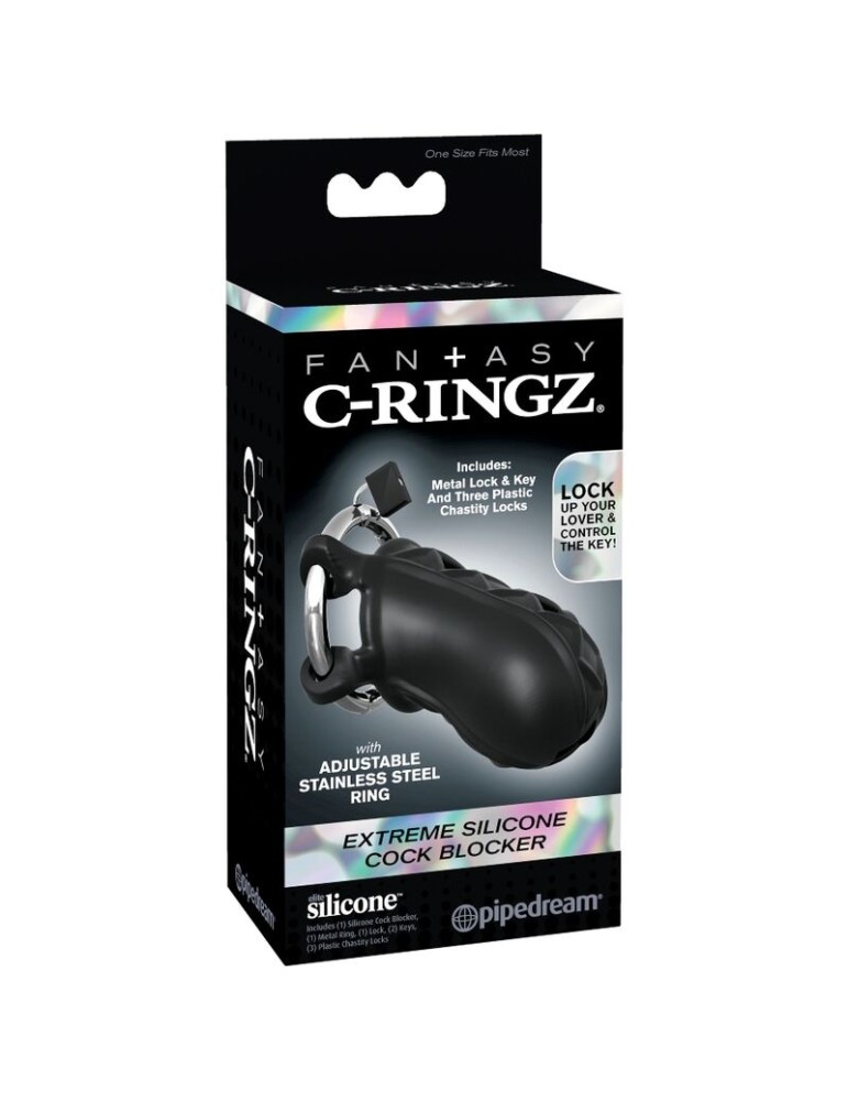 cage à pénis en silicone extrême fantaisie c-ringz_8