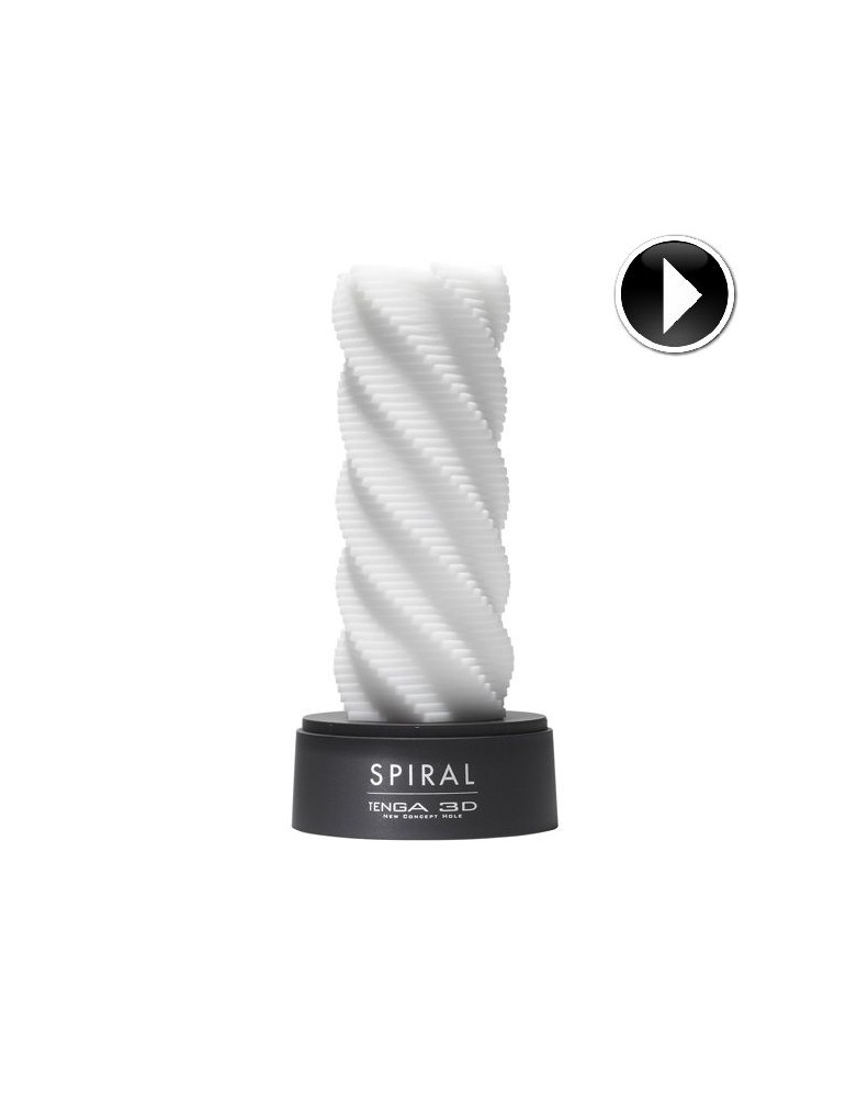 avoir de l'extase sculptée en spirale 3d
