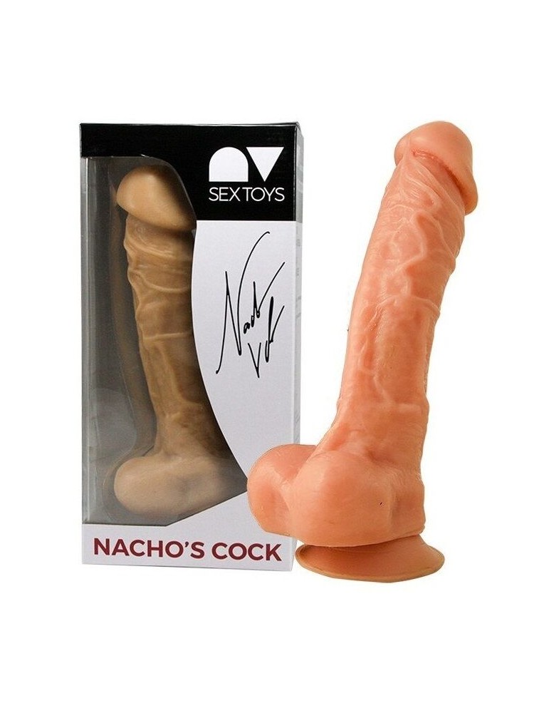 réplique pénis nacho vidal 24cm naturel