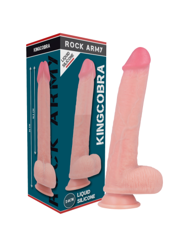 gode ​​en silicone liquide rockarmy premium kingcobra 24cm_8