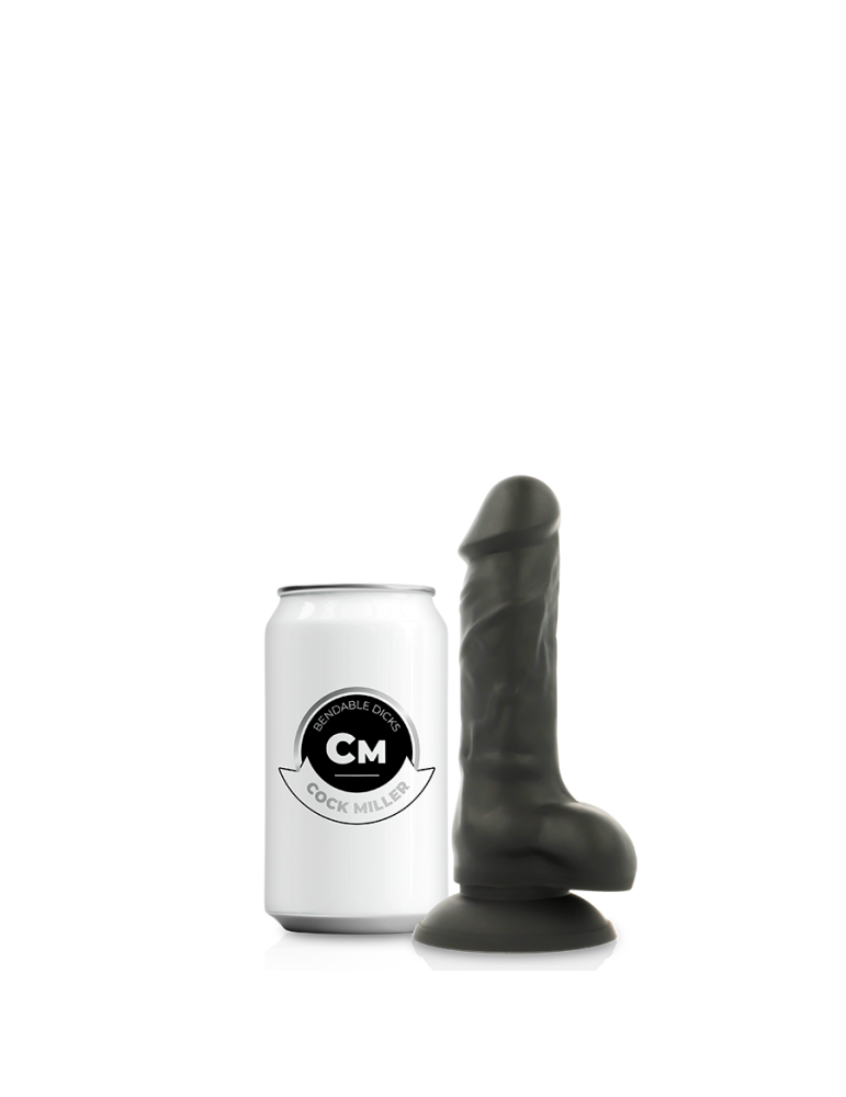 cock miller silicone densité cocksil articulé noir 13cm_7