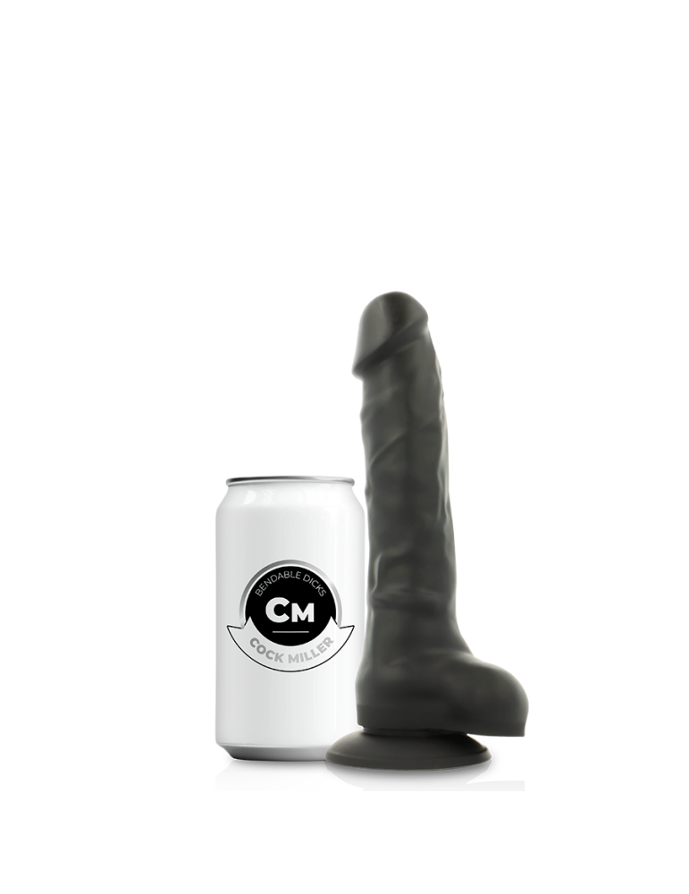 cock miller silicone densité cocksil articulé noir 18cm_7