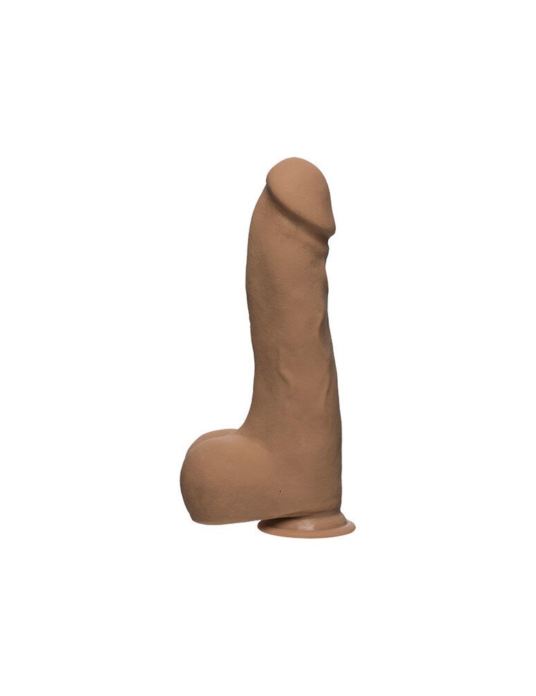 doc johnson master dildos ultraskyn 10 pouces caramel