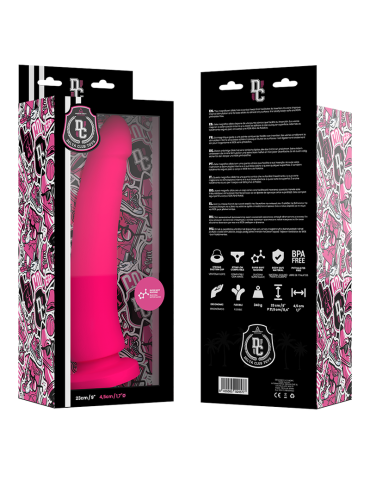 delta club toys gode rose en silicone médical 23 x 4,5 cm_5