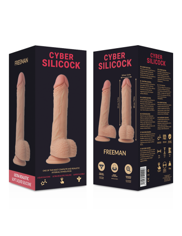 cyber silicock freeman silicone liquide réaliste 20cm_6