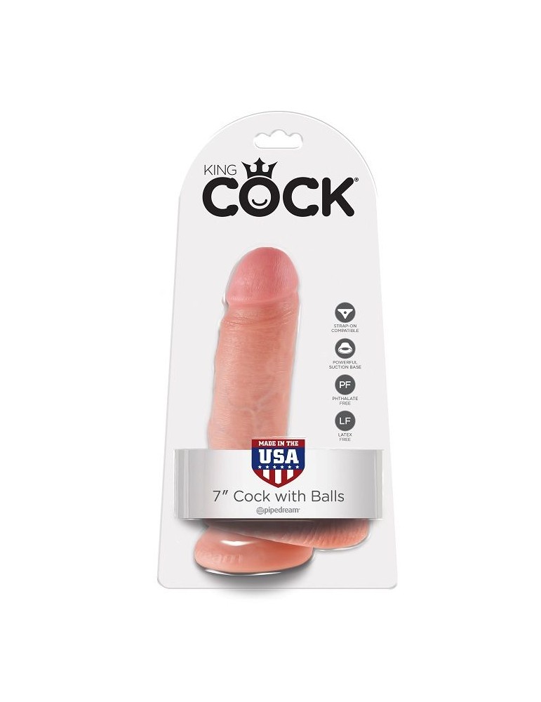 roi coq 7 "pénis réaliste naturel 17,8 cm