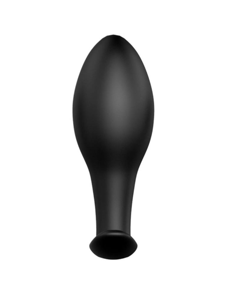 pretty love plug anal forme d'ancre en silicone 12 modes vibrant noir_4