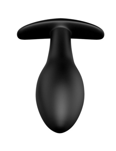 pretty love plug anal forme d'ancre en silicone 12 modes vibrant noir_6