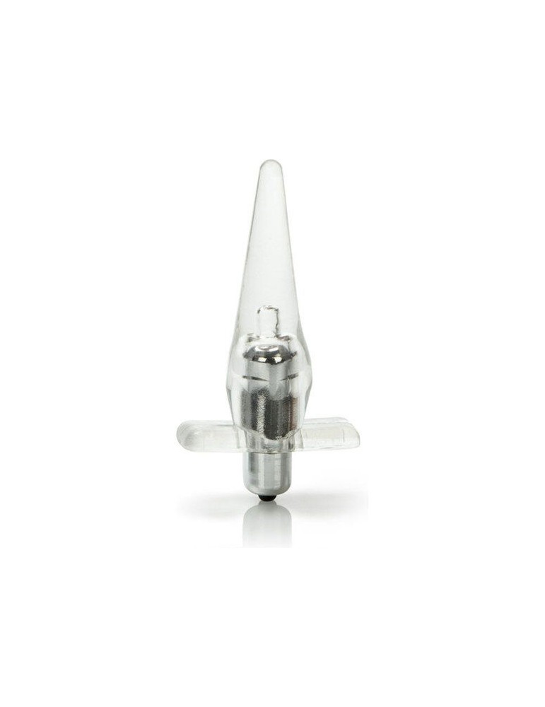 calex plug mini vibro tease vibromasseur transparent
