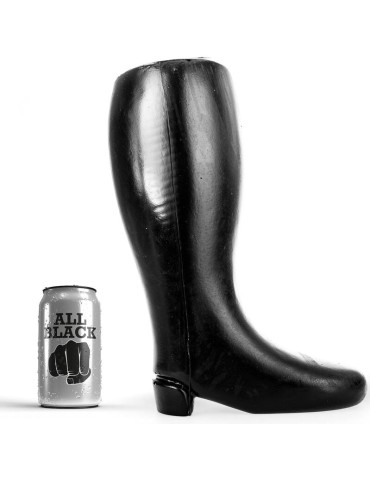 botte géante de fist souple tout noire de 31 cm