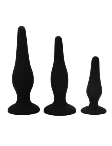 pretty bottom - kit de démarrage de plugs anaux en silicone_3