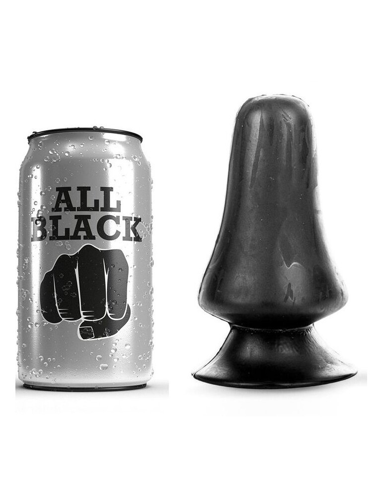 plug anal tout noir 12cm