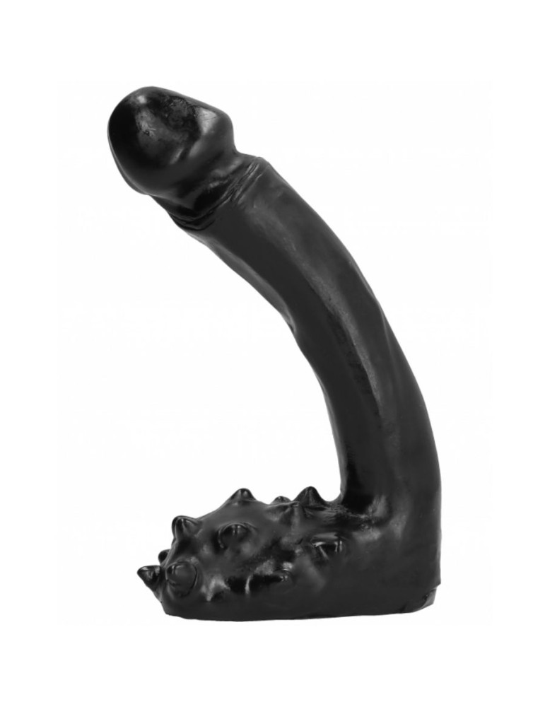 gode réaliste tout noir 19cm_2