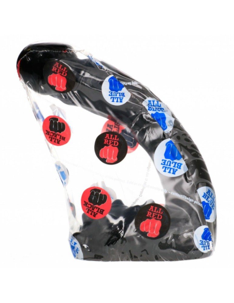 gode réaliste tout noir 19cm_3