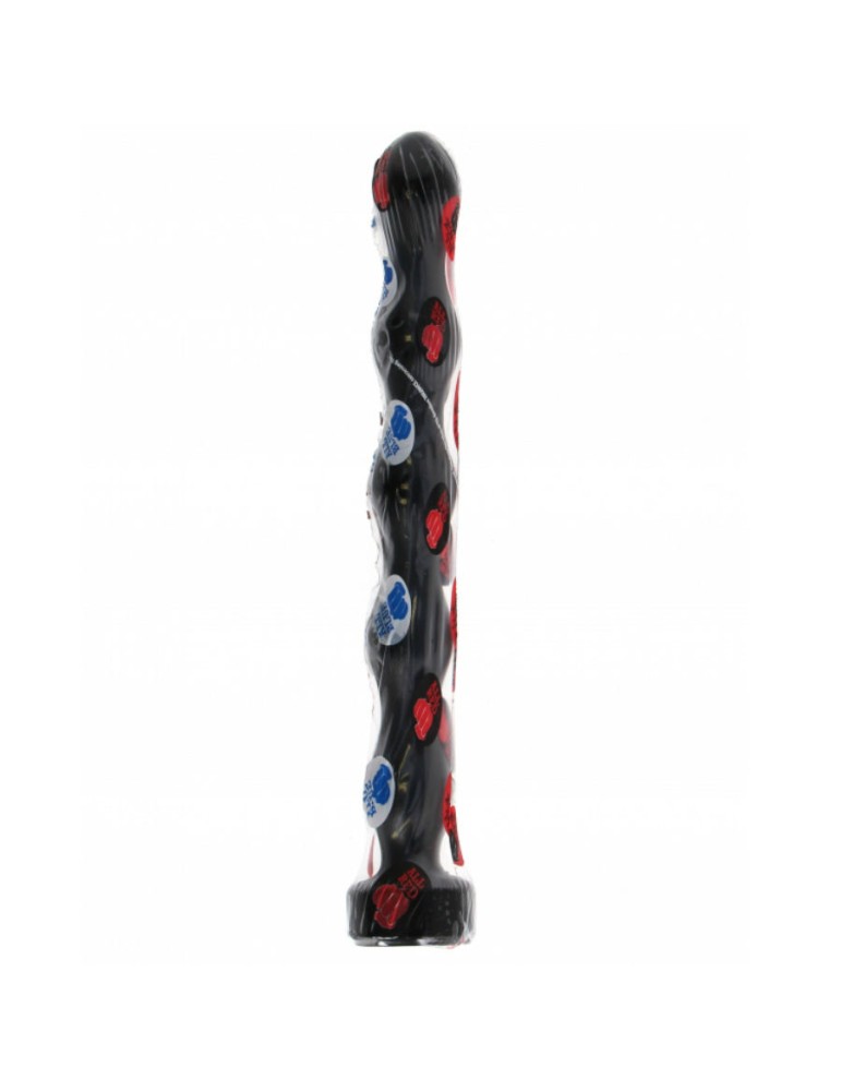 boule de plug anal tout noir 32cm_2