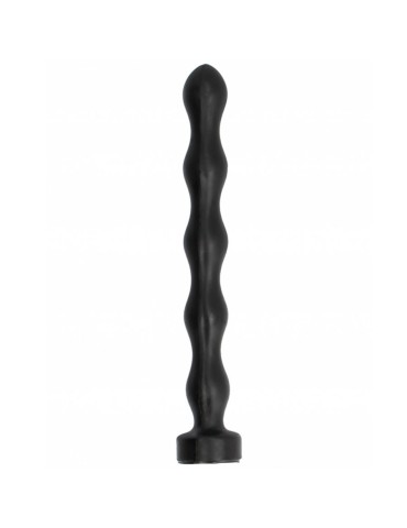 boule de plug anal tout noir 32cm_3