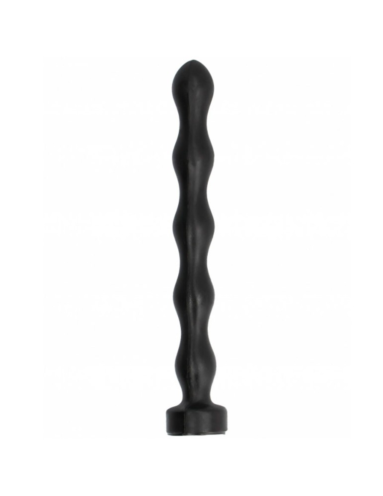 boule de plug anal tout noir 32cm_3