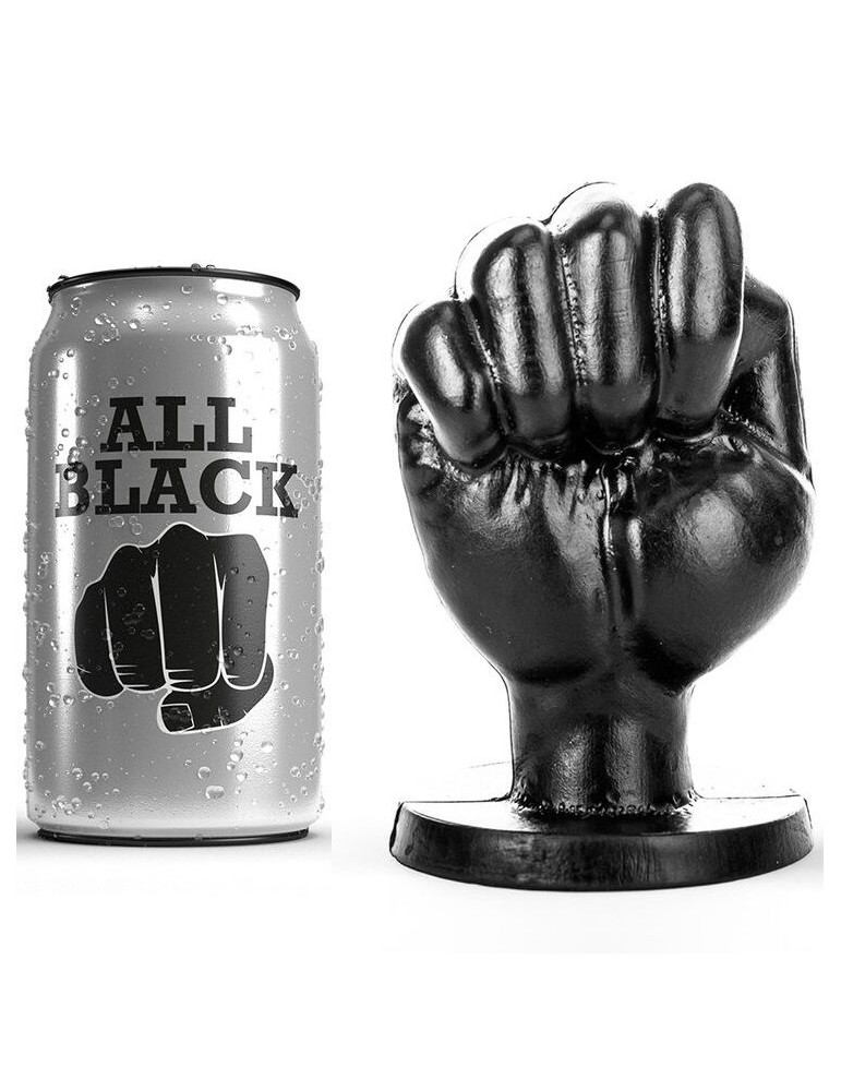 tout poing noir 13cm anal