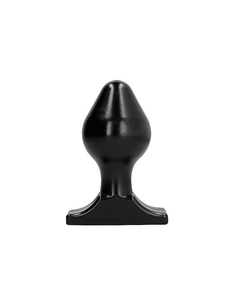 plug anal tout noir 16x8cm_2